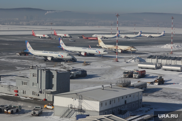 Аэропорт Кольцово. Екатеринбург , аэропорт, кольцово, ural airlines, самолет