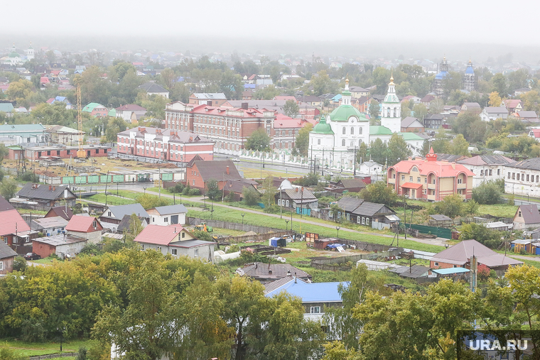 Виды города. Тобольск, тобольск, нижний город