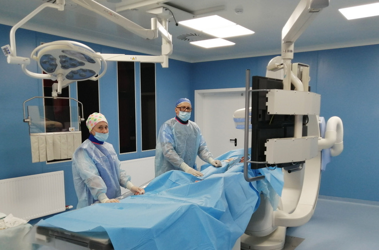 В Краснотурьинске впервые проведена операция по стентированию сонной артерии