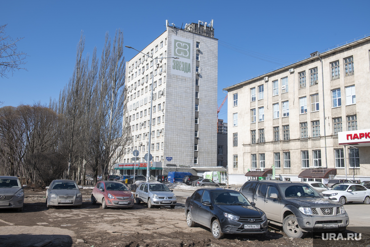 ВУЗы, виды города. Пермь, типография звезда
