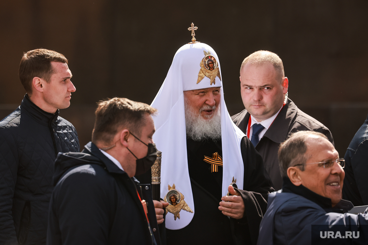 Парад Победы 9 мая на Красной площади в Москве 2022. Москва, патриарх кирилл