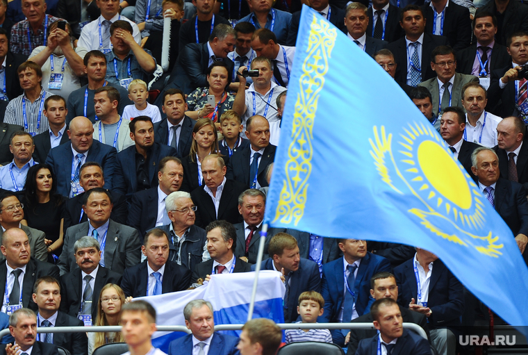 Чемпионат мира по дзюдо. Сборный репортаж. Путин Владимир. Много ВИПов. Челябинск., флаг казахстана