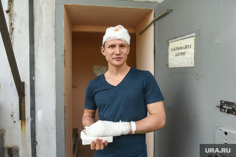 Алексей после первой операции в Березовском