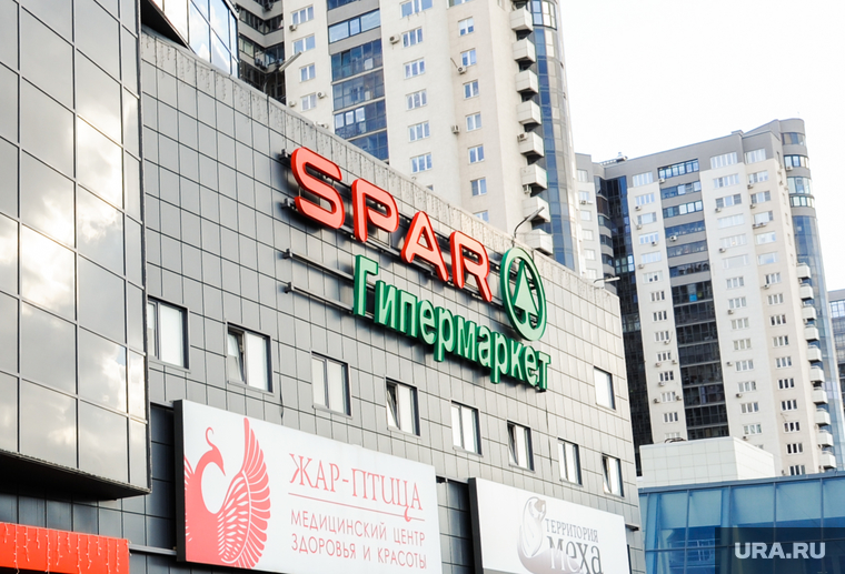 Ситуация в супермаркете Spar на фоне ажиотажа связанного с эпидемией коронавируса. Челябинск, spar, магазин, супермаркет, еда, спар