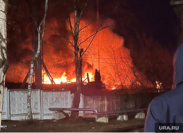 Пожар, Аша, Челябинская область