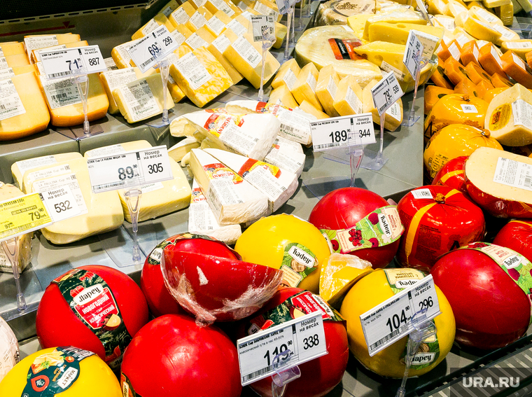 Магазины, продукты, ценники. Тюмень, продукты, ценники, сыр, ценник, сыры, полки магазина
