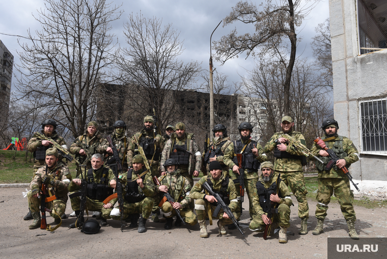 Работа чеченского добровольческого батальона Ахмат в Мариуполе. Украина, чеченцы, боец, воин, армия, военные, донбасс, война, ахмат, солдат, сво, кадыровцы