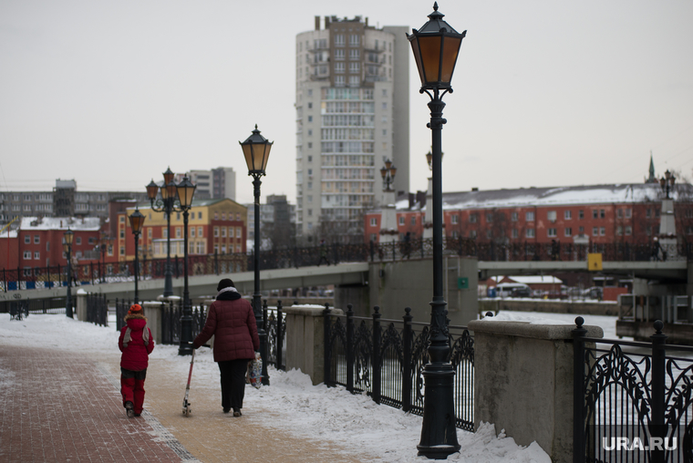 Виды Калининграда , снег, набережная, зима, калининград, рыбацкий дворик