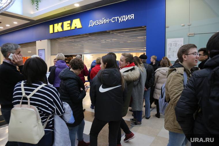Открытие магазина "IKEA". Тюмень, ikea, икеа, толпа
