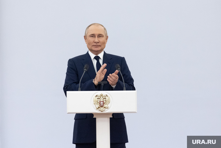 Встреча президента с олимпийской сборной в Кремле. Москва