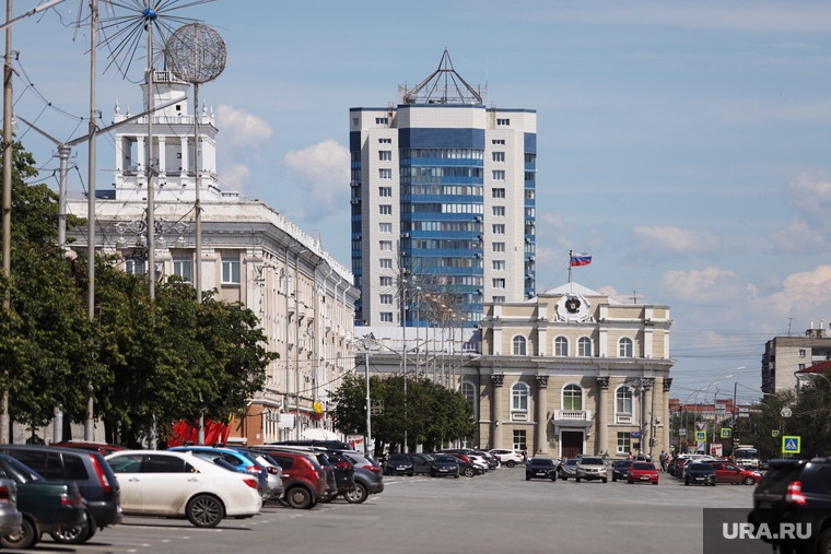 Летние веранды. Курган, площадь ленина, город курган