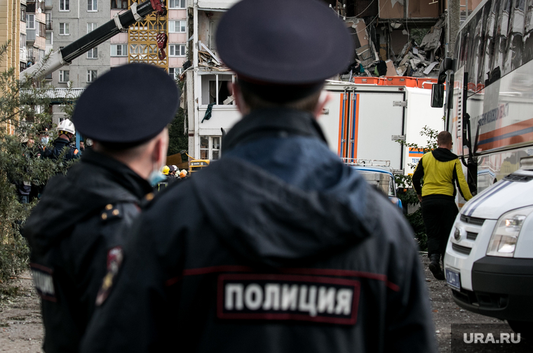 Последствия взрыва газа в доме 9А на улице 28 июня в  Ногинске. Москва, газ, последствия, полиция