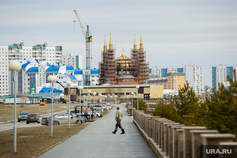 Виды города. Нижневартовск, ислам, город нижневартовск, религия, соборная мечеть, мусульмане