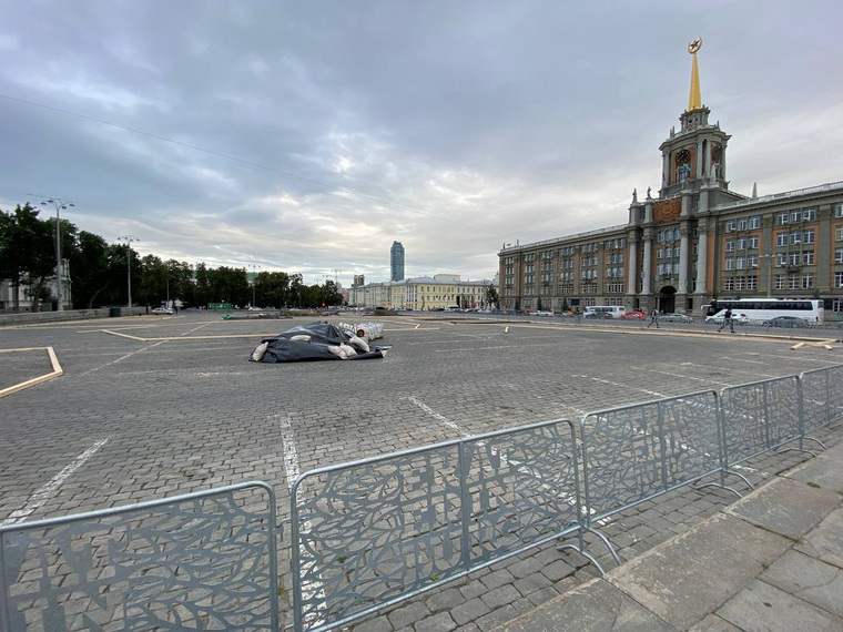 Парковка на главной площади не будет работать с 1 августа по 5 сентября