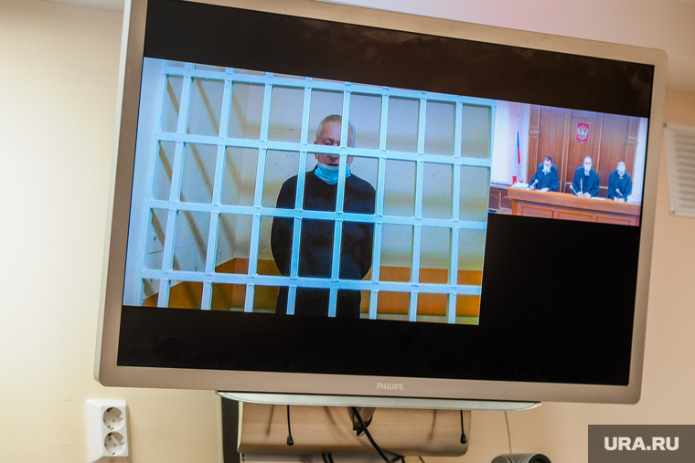 Областной суд, апелляция по делу Евгения Тефтелева. Челябинск , тюрьма, вкс, клетка, видеоконференцсвязь, тефтелев евгений