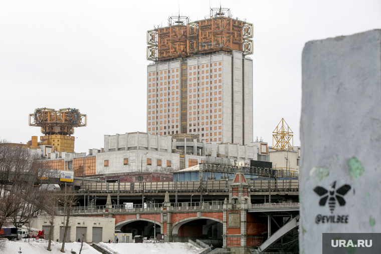 Здание Академии Наук на Ленинском проспекте 32а. Москва, академия наук, ран