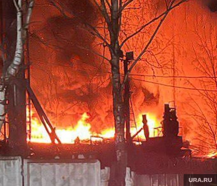Пожар, Аша, Челябинская область