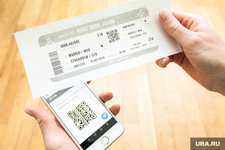 QR код клипарт. Тюмень, смартфон, qr-код, код, смартфон в руке, билет на самолет, QR код, QR