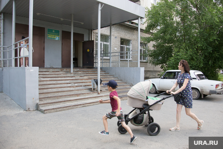 Виды Кургана, детская поликлиника, детская больница