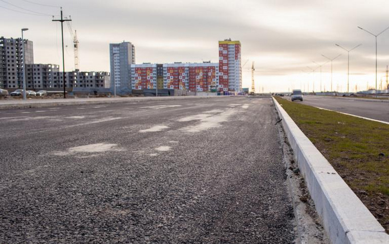 Улица Нововартовская разгрузит от пробок дорогу в старую часть города