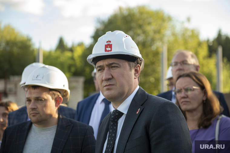 Рабочая поездка губернатора Пермского края на строительство зоопарка. Пермь, махонин дмитрий