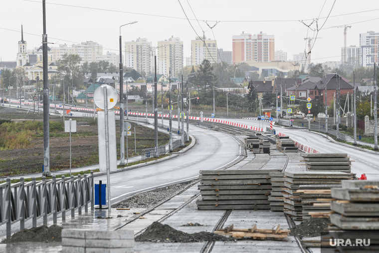 Закладка первого камня трамвайного депо линии Верхняя Пышма - Екатеринбург. Екатеринбург , верхнепышминский трамвай