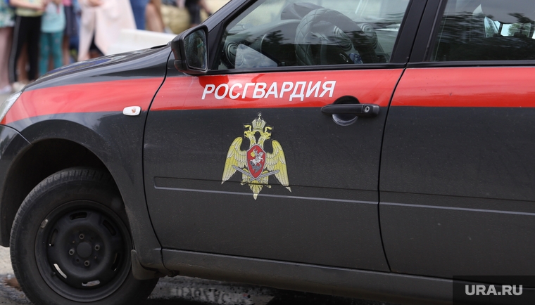 Эвакуация детей из детского сада. Курган, эвакуация, росгвардия