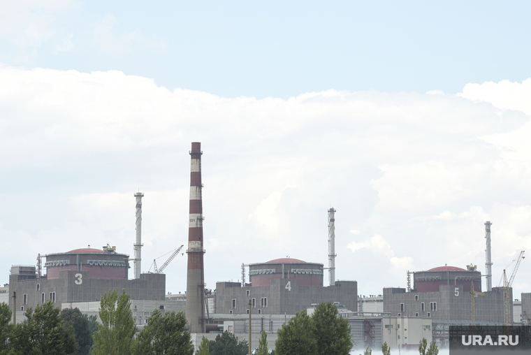 Виды Запорожской АЭС. Энергодар, запорожская аэс