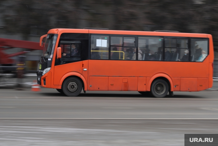 Город. Курган, автобус