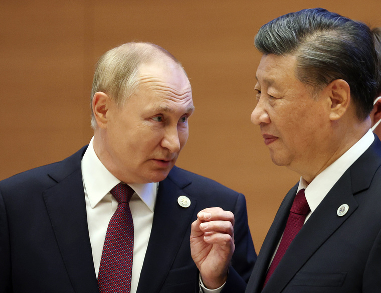Ради взаимодействия с Владимиром Путиным, глава КНР снимает маску