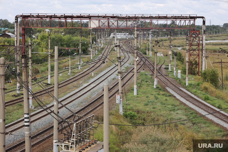 Чеховский мост. Курган, железная дорога