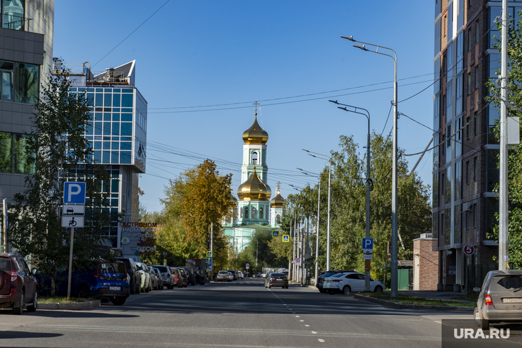 "Бабье лето". Пермь, бабье лето, православный храм, осень в городе