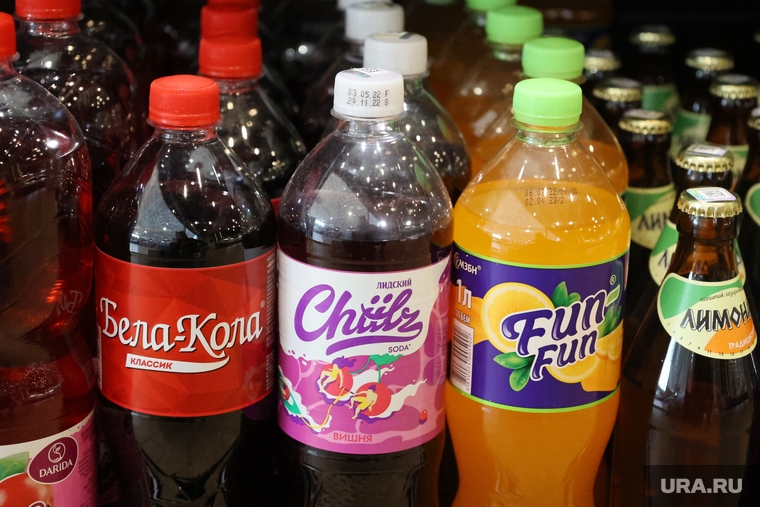 В Кургане продают газировку из Беларуси, которая является аналогами известных напитков Coca-Cola и Fanta