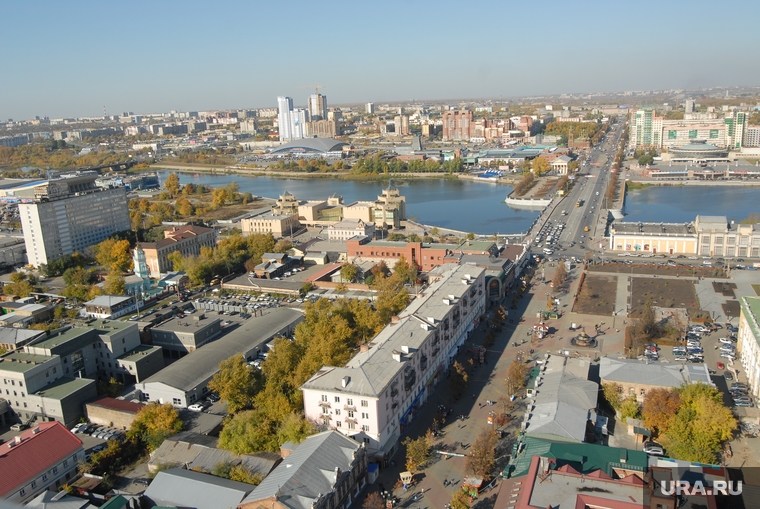 Клипарт. Челябинск, город челябинск, вид сверху