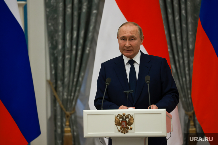 Президент Индонезии и России в Кремле. Москва