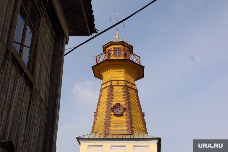 Пожарная каланча. Курган, пожарная каланча, пч