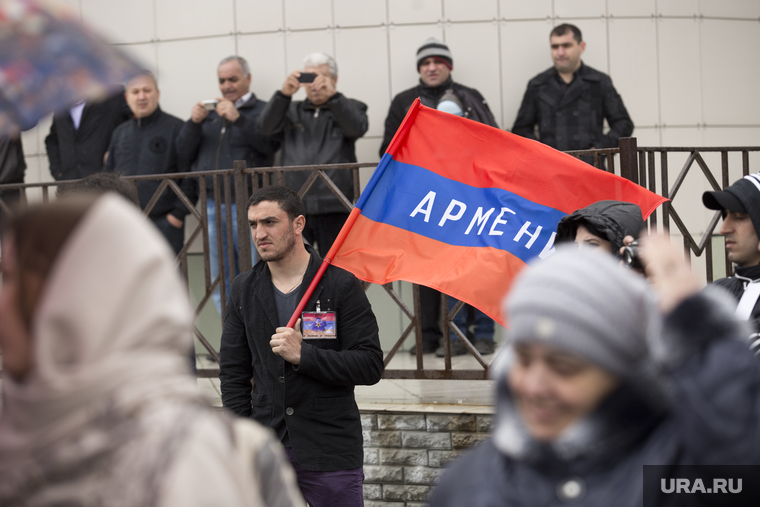 День памяти жертв геноцида среди армян. Сургут, армения