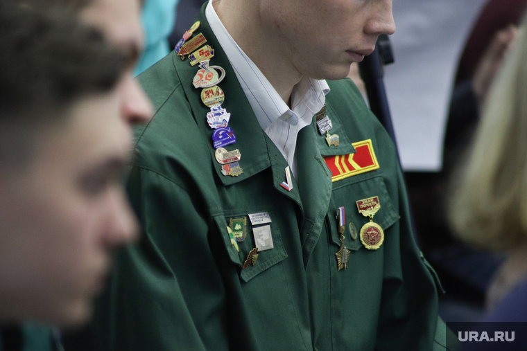 Заседание совета по молодежной политике. Курган, студенческий отряд, курсант