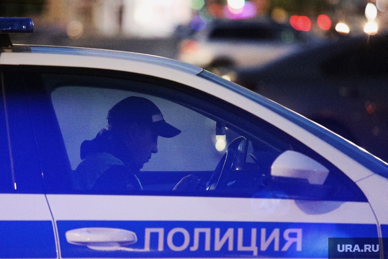 Акция Свеча памяти. Курган, патруль дпс, машина полиции, полиция, ночь, дпс, вечер, полицейский, курган, гаи, рейд полиции