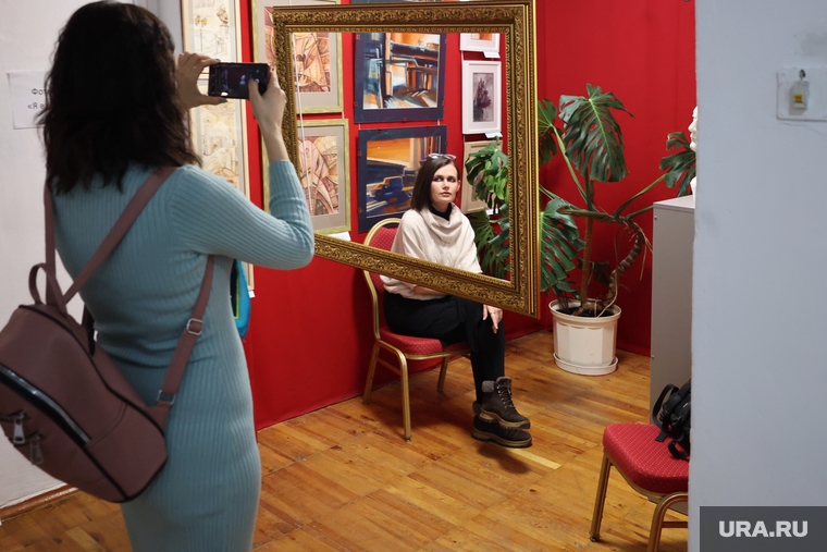 В залах действуют творческие фотозоны