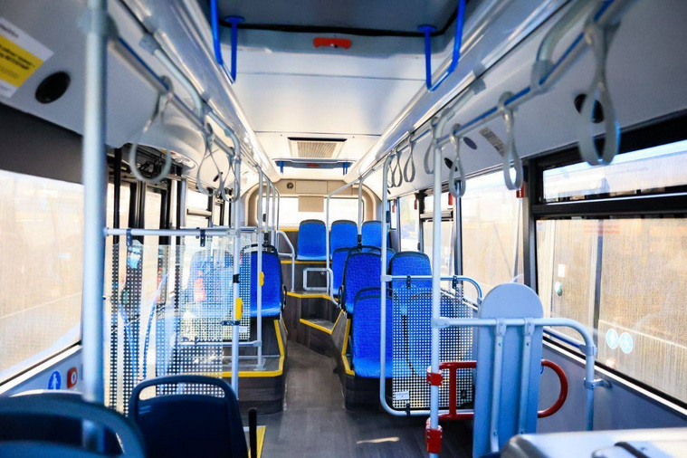 В автобусах есть климат-контроль и USB-розетки для подзарядки гаджетов
