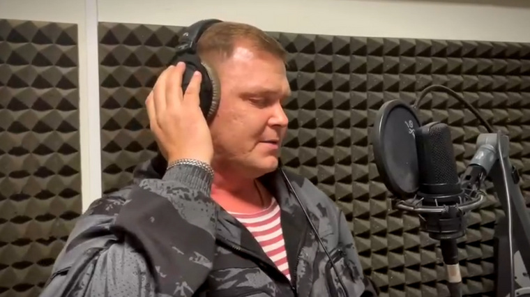 Сергей Муханов поддержал военных, записав клип на песню Сергея Трофимова «С нами Бог»