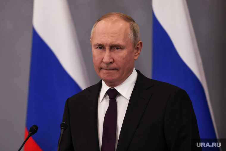 Президент России Владимир Путин в Астане. Астана, путин владимир