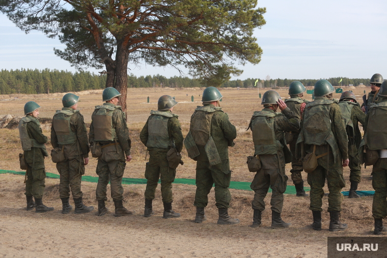 Полигон Тввику. Тюмень , армия, военные, солдаты, военный полигон, военнослужащие, пехота, служба в армии, резервисты, мобилизованные, сво, специальная военная операция