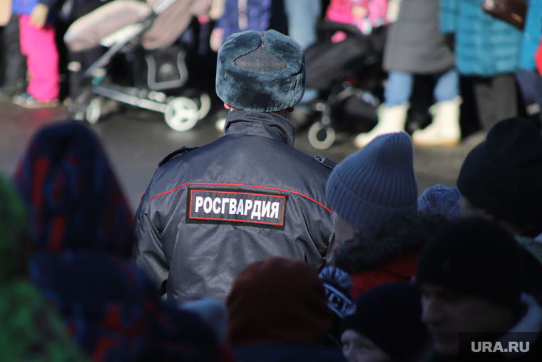 Масленица. Курган, росгвардия