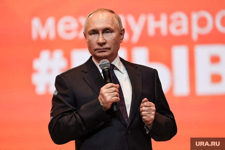 Владимир Путин на волонтерской премии "Мы вместе". Москва, путин владимир