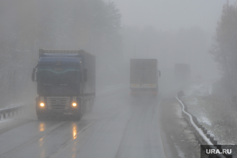 Трасса М5 Дорога Челябинск, снегопад, м5, неблагоприятные метеоусловия, дорога
