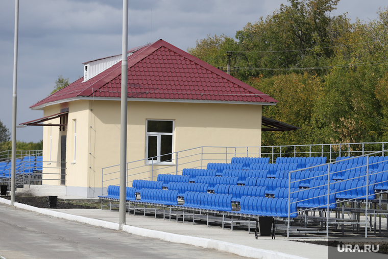 Визит полпреда Якушева Владимира в город Шадринск. Курган, стадион, село мальцево