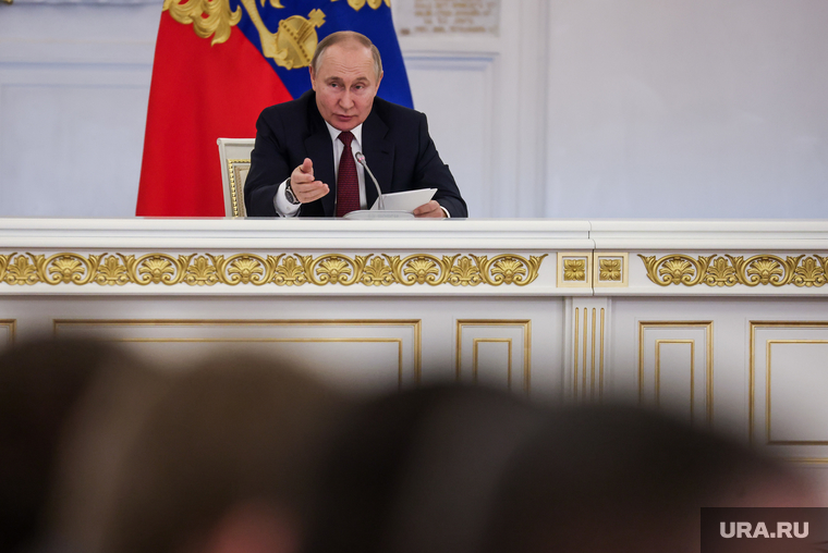Заседание Госсовета по молодежной политике в Кремле. Москва