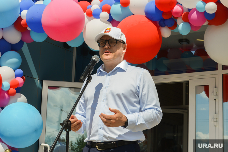 Алексей Текслер на запуске нового физкультурно-оздоровительный комплекс «Металлург». Кыштым, текслер алексей